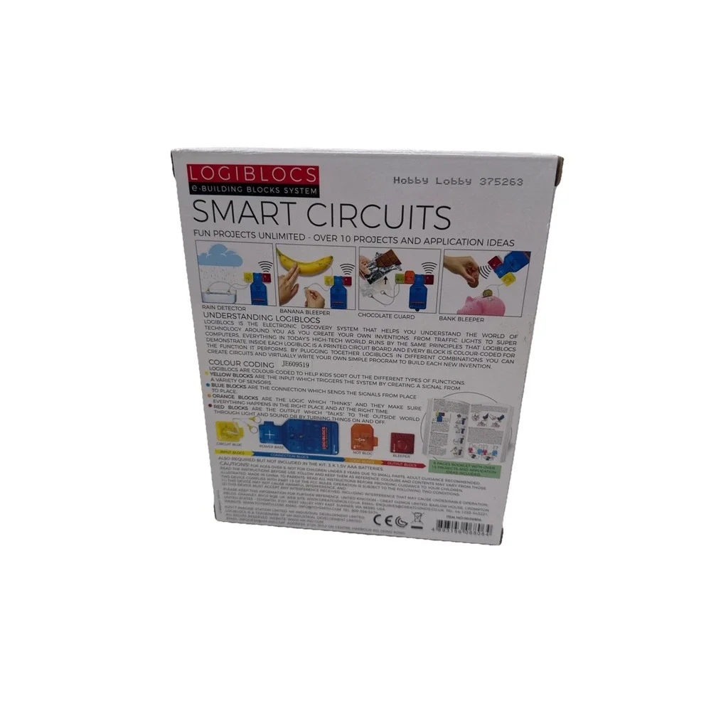 4M Logiblocs E-Building Blocks System Smart Circuits Kids Science Kit